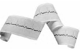 Print Media - Diagnostic Recording Paper Thermal Paper 216 X 280 mm Z-Fold Red Grid - 3584414