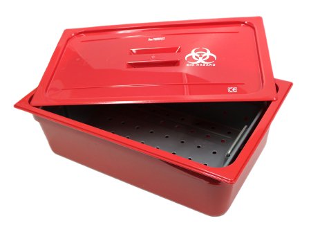 Healthmark Industries - Soaking Tray Full Size 6 X 13 X 21 Inch - SST-2136 RD