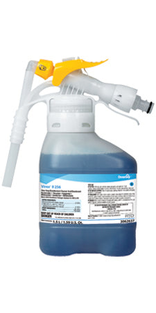 Lagasse Virex II 256 Surface Disinfectant Cleaner Quaternary Based Liquid Concentrate 1.5 Liter Bottle Mint Scent - DVS3062637