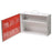 Medique Products - First Aid Cabinet Mobile Stainless Steel 2 Shelves - 723MTMSD