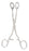 Miltex Miltex Hemostatic Forceps Collin-Judd-DeMartel 6 Inch OR Grade Stainless Steel (German) NonSterile Ratchet Lock Finger Ring Handle Straight Serrated Fenestrated Oval Tips - 18295