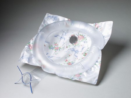 Dukal - Inflatable Shampoo Basin 3 X 21 Inch Clear / Floral - 4321