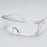 MCR Safety Yukon Safety Glasses Wraparound Clear Tint Polycarbonate Lens Clear Frame Over Ear One Size Fits Most - 9800D