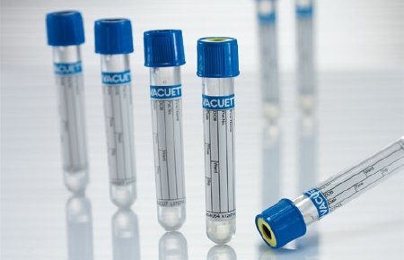 Vacuette - VACUETTE Venous Blood Collection Tube Coagulation Tube Sodium Citrate Additive 13 X 75 mm 3.15 mL Light Blue / Black Ring Pull Cap Polyethylene Terephthalate (PET) Tube - 454331