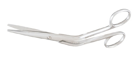 Miltex Miltex Dorsal Scissors Cottle 6-1/2 Inch Length OR Grade Stainless Steel (German) NonSterile Finger Ring Handle Angled Blade Blunt/Blunt - 21-610