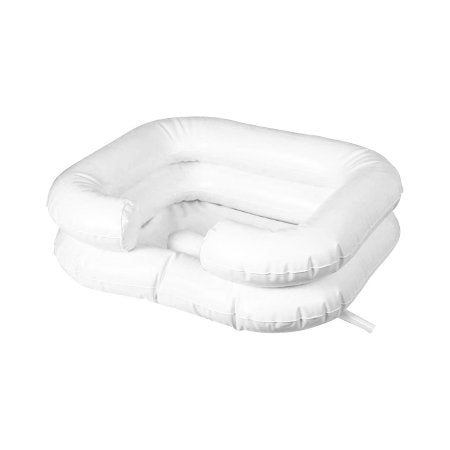 Mabis Healthcare - Inflatable Shampoo Basin 8 X 20 X 24 Inch White - 540-8085-0000