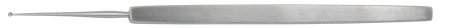 Miltex - Chalazion Curette Meyhoefer 5 Inch Length Solid Flat Handle Size 2 Tip Straight Round Cup Tip - 18-502