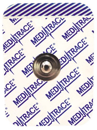 Medi-Trace - ECG Snap Electrode Monitoring Non-Radiolucent Foam Backing 50 per Pack - 22450