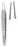 Miltex Miltex Suture Forceps Bonn 2-3/4 Inch OR Grade Stainless Steel (German) NonSterile NonLocking Thumb Handle Straight Serrated Tips w/1 X 2 Teeth - 18-835