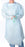 Medline - Protective Procedure Gown One Size Fits Most Blue NonSterile Not Rated Disposable - CRI5000