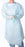 Medline - Protective Procedure Gown One Size Fits Most Blue NonSterile Not Rated Disposable - CRI5000