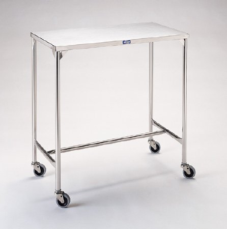 Pedigo Products - Instrument Table 30 X 16 X 34 Inch Stainless Steel 1 Shelf - SG-85-SS