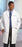 Fashion Seal Uniforms Lab Coat White Size 38 Long Sleeves Knee Length - 481-SZ38