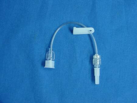 ICU Medical Extension Set 6 Inch Tubing Without Port DEHP-Free - B1032