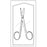 Econo - Stitch Scissors Spencer-Littauer 4-1/2 Inch Length Floor Grade Pakistan Stainless Steel Sterile Finger Ring Handle Straight Blunt Tip / Blunt Tip - 96-2596