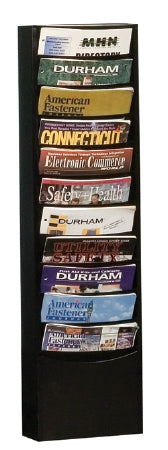 Durham Manfacturing Con-Tur Literature Rack 11 Pockets Tan - 402-75