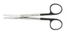 Miltex SuperCut - Operating Scissors Mayo 5-1/2 Inch Length OR Grade German Stainless Steel NonSterile Finger Ring Handle Curved Blade Blunt Tip / Blunt Tip - 5-SC-122