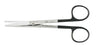 Miltex Miltex SuperCut Operating Scissors Mayo 5-1/2 Inch Length OR Grade Stainless Steel (German) NonSterile Finger Ring Handle Curved Blade Blunt/Blunt - 5-SC-122