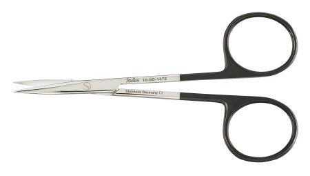 Miltex SuperCut - Tenotomy Scissors Stevens 4-1/2 Inch Length OR Grade German Stainless Steel NonSterile Finger Ring Handle Straight Blade Blunt Tip / Blunt Tip - 18-SC-1472