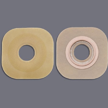 New Image FlexTend - Ostomy Barrier New Image Flextend Precut, Extended Wear Without Tape 44 mm Flange Green Code System Hydrocolloid 3/4 Inch Opening - 16102