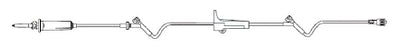 B. Braun Safeline* Administration Set SafeLine* 15 Drops / mL Drip Rate 106 Inch Tubing 2 Ports - 352604