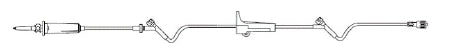 B. Braun Safeline* Administration Set SafeLine* 15 Drops / mL Drip Rate 106 Inch Tubing 2 Ports - 352604