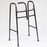 Stroke - Dual Release Folding Walker Adjustable Height Aluminum Frame 400 lbs. Weight Capacity 30 to 40 Inch Height - 1778