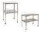 Future Health Concepts - Instrument Table 24 X 48 X 34 Inch Stainless Steel 1 Shelf - FHC8008