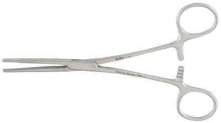 Miltex Miltex Hemostatic Forceps Rochester-Carmalt 6-1/4 Inch OR Grade Stainless Steel (German) NonSterile Ratchet Lock Finger Ring Handle Straight Serrated Tip - 7-170