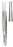 Miltex - Dressing Forceps Graefe 2-3/4 Inch Length OR Grade German Stainless Steel NonSterile NonLocking Thumb Handle Straight Serrated Tip - 18-814