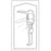 Sklar Econo Vaginal Speculum Graves Sterile Floor Grade Plastic Small Double Blade Duckbill Disposable Without Light Source Capability - 96-2602