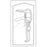 SklarSpec - Vaginal Speculum Graves Sterile Floor Grade Plastic Medium Double Blade Duckbill Disposable Without Light Source Capability - 96-2604