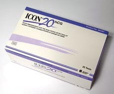 Hemocue ICON 20 hCG Rapid Test Kit Fertility Test hCG Pregnancy Test Serum / Urine Sample CLIA Waived for Urine / CLIA Moderate Complexity for Serum 25 Tests - 395097A