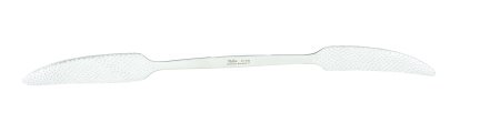 Miltex - Bone Rasp Putti 10-1/2 Inch Stainless Steel Reusable Curved Thin Long Triangular Shaped Blades with Rounded Tips - 27-700