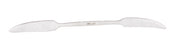 Miltex Miltex Bone Rasp Putti 10-1/2 Inch Stainless Steel Reusable Curved Thin Long Triangular Shaped Blades with Rounded Tips - 27-700