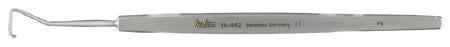 Miltex Miltex Strabismus Hook Green 5 Inch Stainless Steel (German) NonSterile Reusable - 18-442