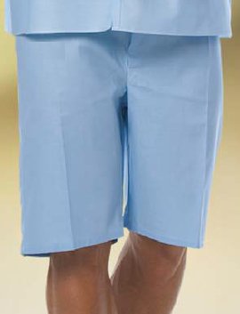 Fashion Seal Uniforms - Pajama Shorts X-Large Light Blue Adult Unisex - 7837-XL