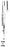 Miltex - Tissue Forceps DeBakey 9-1/2 Inch Length OR Grade German Stainless Steel NonSterile NonLocking Thumb Handle Straight Serrated Tip - 24-554