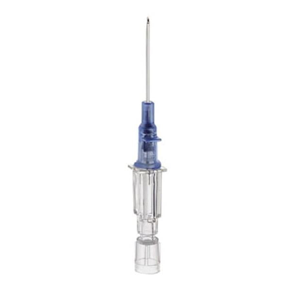 B. Braun Medical Catheter Iv Introcan Safety Safety Straight 22Gx1" W/O Wings Blue Ea, 50 Ea/Bx - 4252519-02