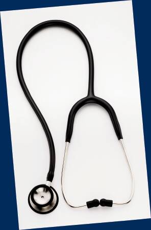 Welch Allyn Professional Series Classic Stethoscope Black 1-Tube 22 Inch Tube Double Sided Chestpiece - 5079-135