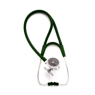 Welch Allyn Harvey DLX Cardiology Stethoscope Forest Green Student 28" (71 cm) - 5079-328S