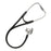 Welch Allyn Harvey DLX Stethoscope, Double Head, Student Black, 28" (71 cm) - 5079-325S