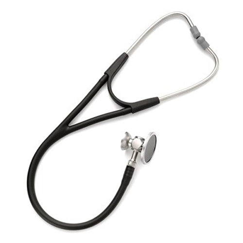 Welch Allyn Harvey DLX Stethoscope, Double Head, Student Black, 28" (71 cm) - 5079-325S