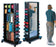 Hausmann Industries - Combination Weight / Storage Rack With Equipment 18 X 30 X 72 Inch Black - 5560-100