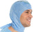 O&M Halyard Inc Surgical Hood One Size Fits Most Blue Ties - 69110
