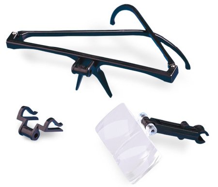 Donegan Optical Magnifier Clip-On 2X Magnification, 10 Inch Focal Length - CO4