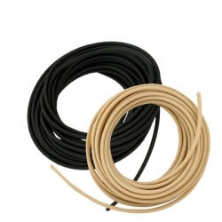 Primeline Industries Connector Tubing 100 Foot Length 1/8 Inch ID NonSterile Without Connector Black Latex - 036RB