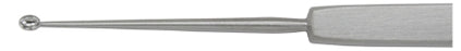 Miltex - Chalazion Curette Hebra 5 Inch Length Solid Flat Handle 2 X 3.3 mm Tip Oval Cup Tip - 18-512