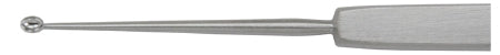 Miltex - Chalazion Curette Hebra 5 Inch Length Solid Flat Handle 2 X 3.3 mm Tip Oval Cup Tip - 18-512
