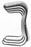 Miltex - Vaginal Speculum/Retractor Sims NonSterile Surgical Grade German Stainless Steel Small Double-ended Reusable Without Light Source Capability - 30-210